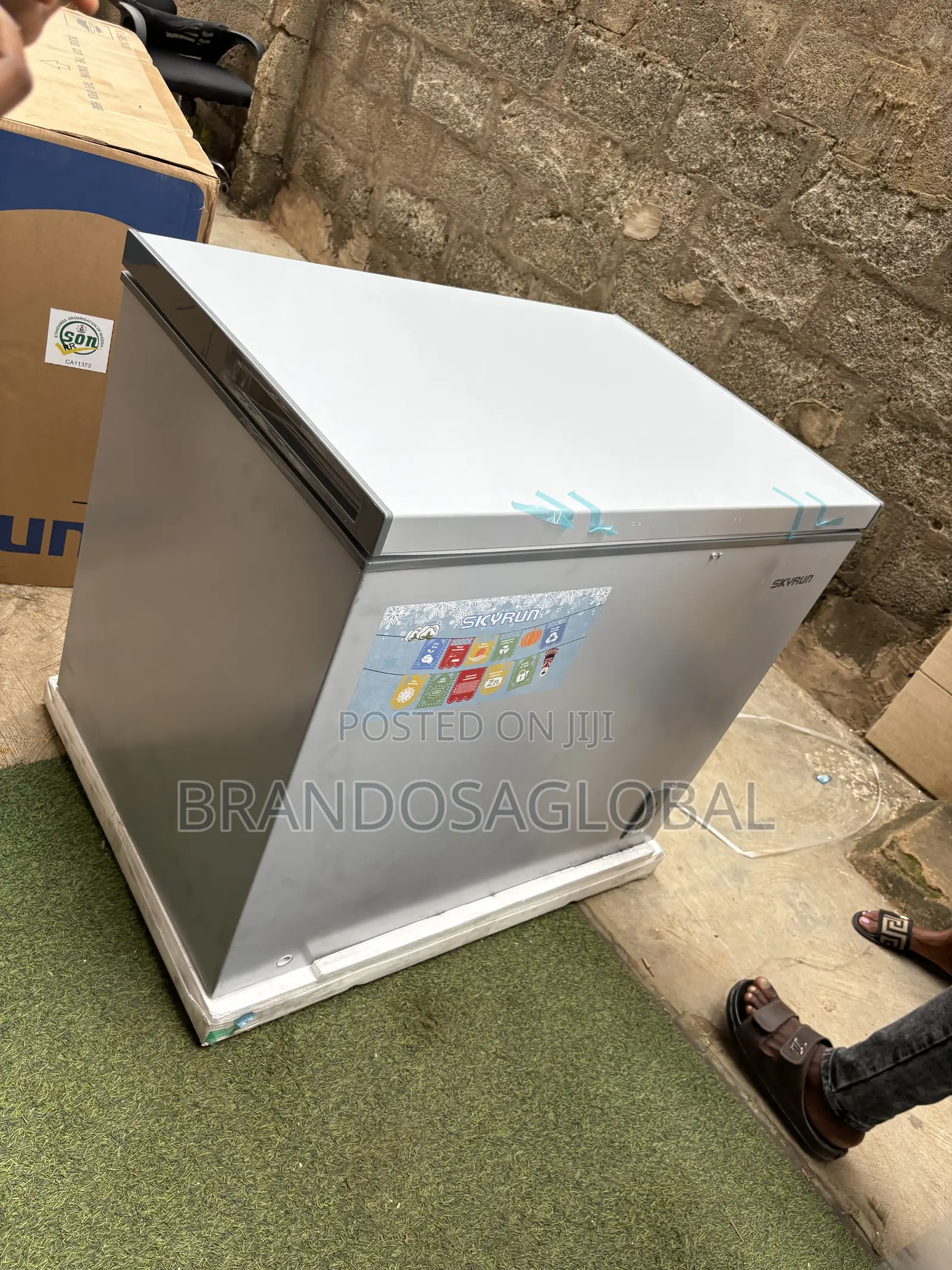 SkyRun BD-260A Chest Freezer for Bulk Storage