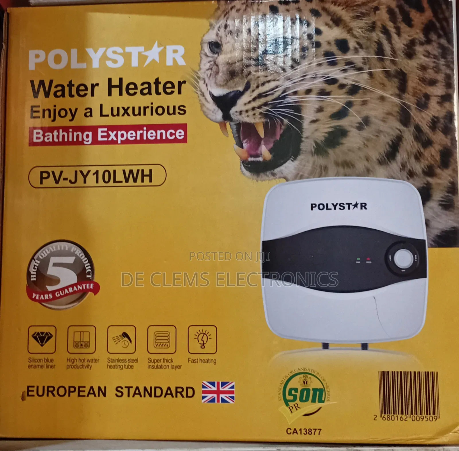 Polystar Water Heater 10L
