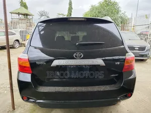 Toyota Highlander V6 2009 Black