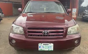 Toyota Highlander 2006 Red
