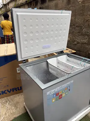 SkyRun BD-260A Chest Freezer for Grocery Storage