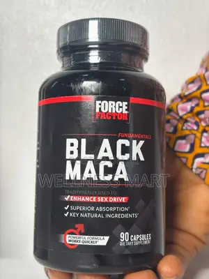 Force Factor Black Maca 1000mg 90 Caps | USA Men Vitality