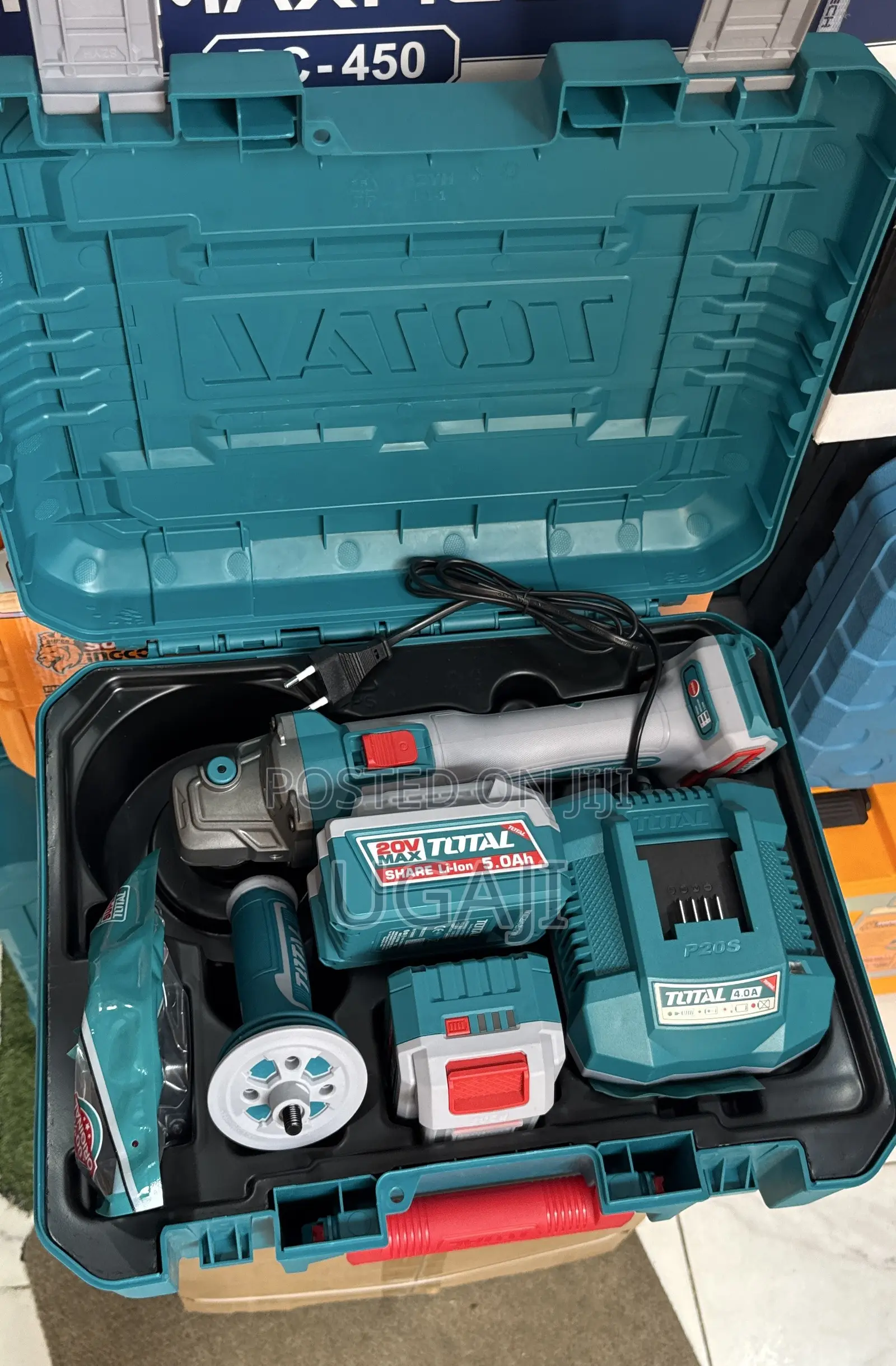 20v Total Angle Grinder