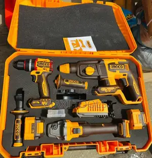 INGCO 20V Brushless 3-in-1 Cordless Combo Kit (Model COSLI241198)