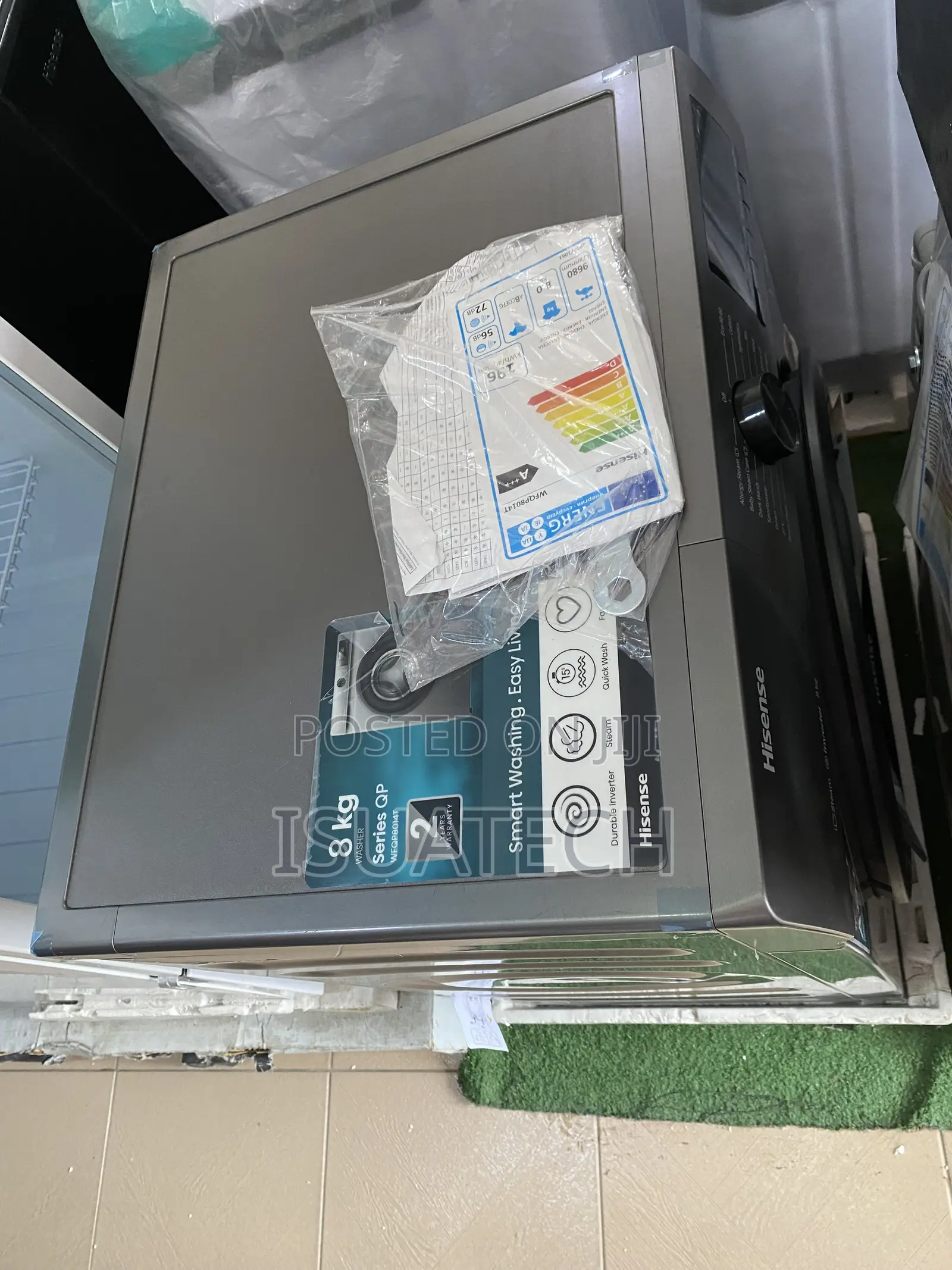 Hisense Inverter Washing Machine 8kg