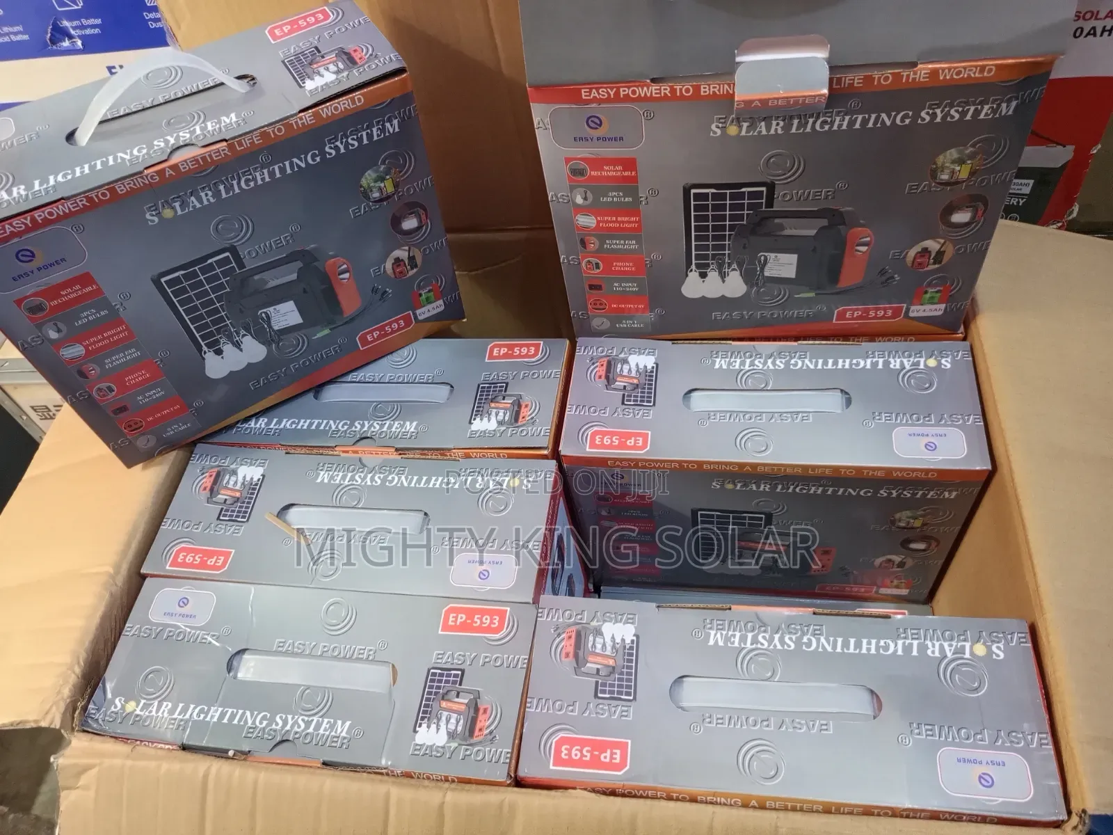 Lighting Solar System for Home