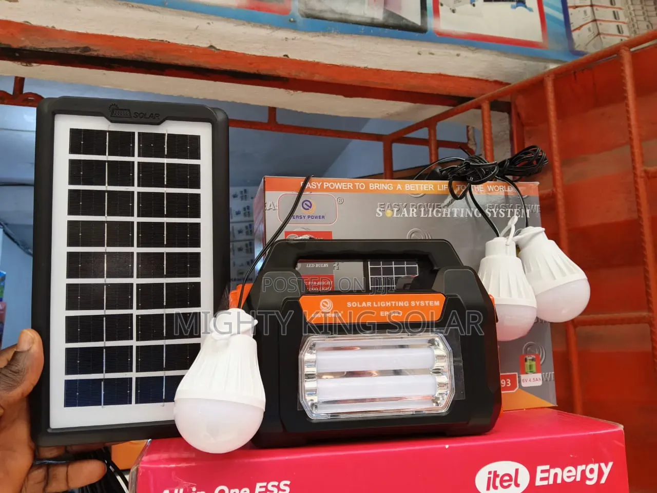 Lighting Solar System for Home