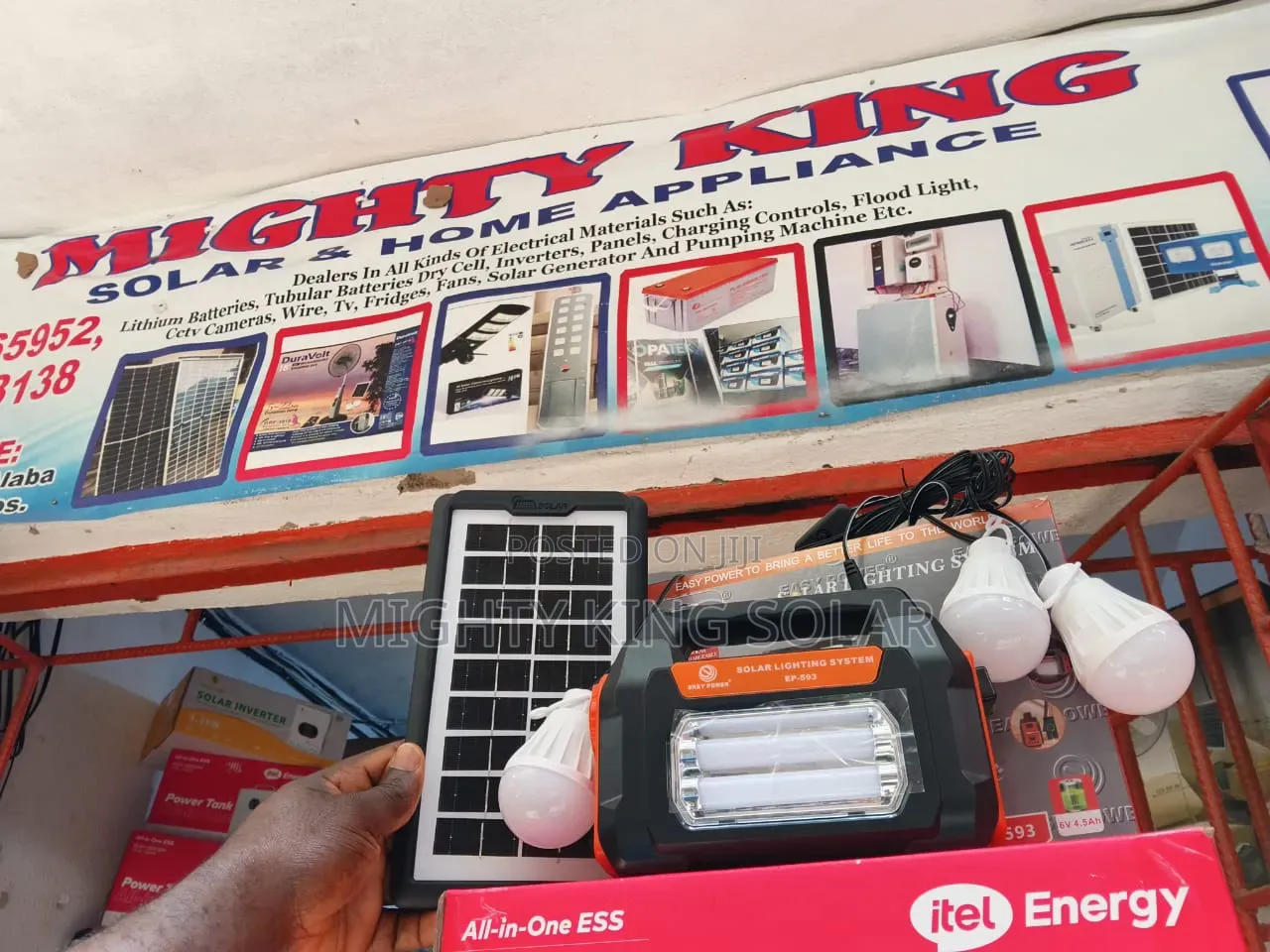 Lighting Solar System for Home