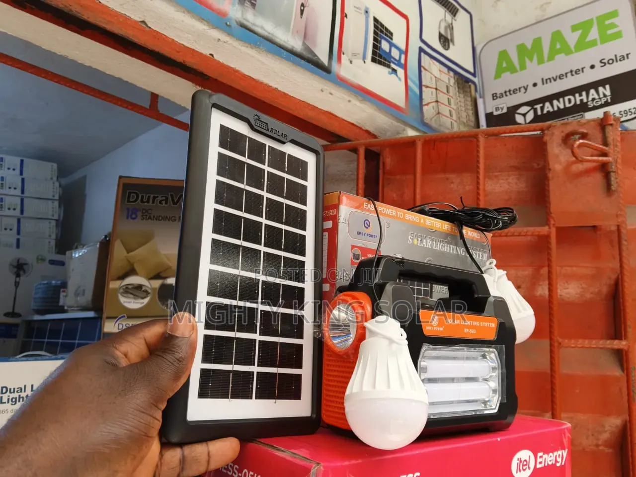 Lighting Solar System for Home