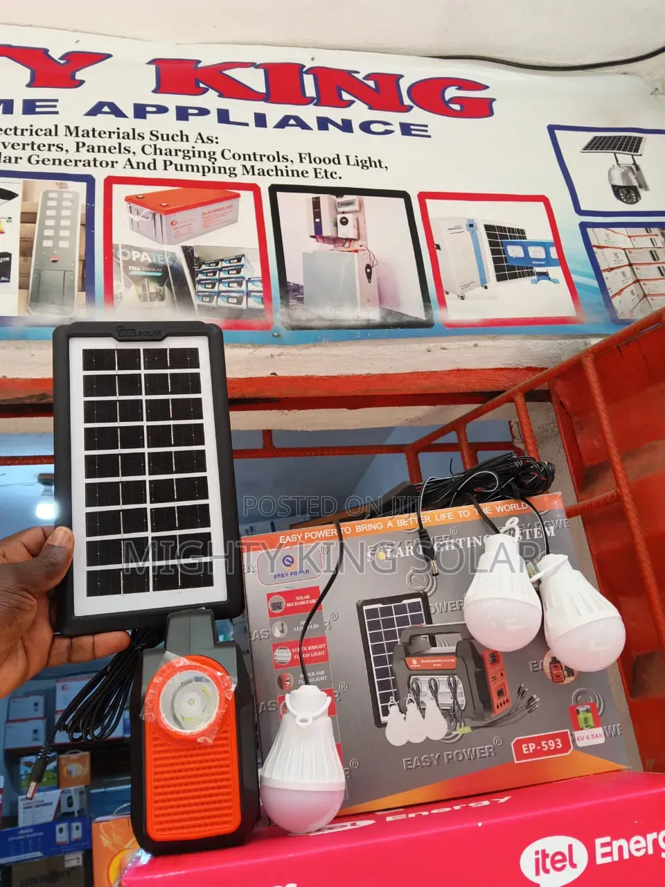Lighting Solar System for Home