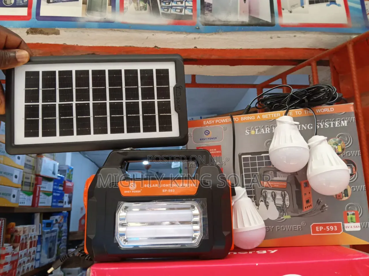 Lighting Solar System for Home