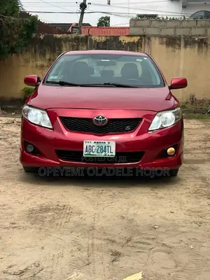 Toyota Corolla S 4dr Sedan (1.8L 4cyl 4A) 2009 Red