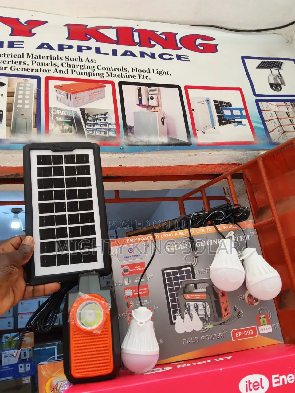 Lighting Solar System for Home