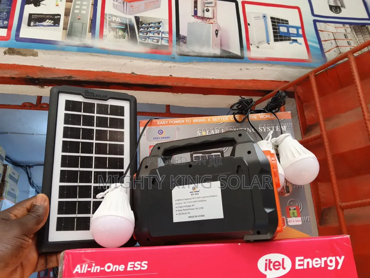 Lighting Solar System for Home