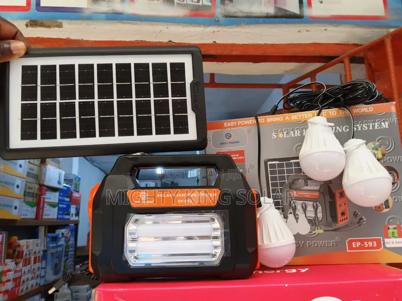 Lighting Solar System for Home