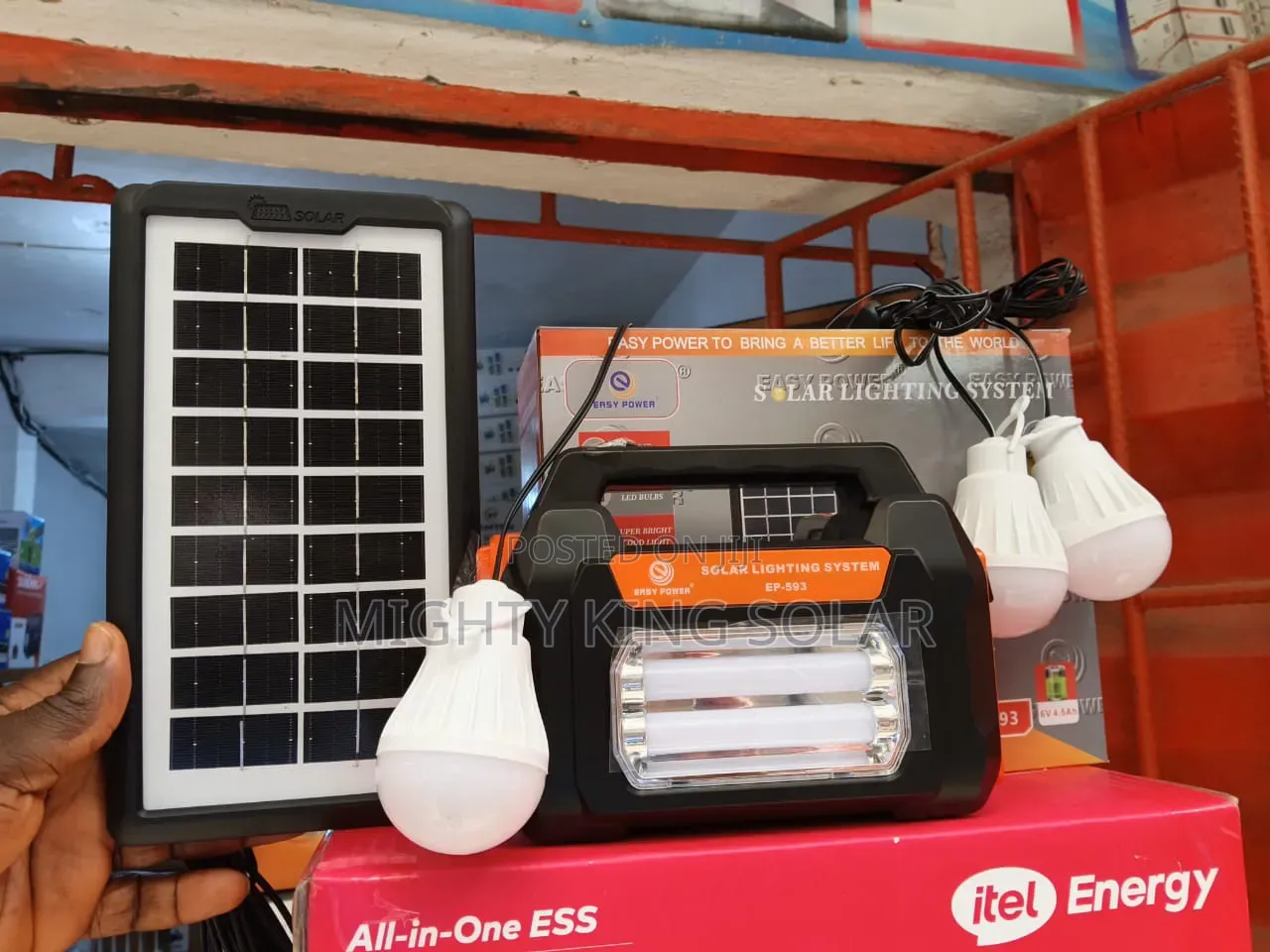 Lighting Solar System for Home