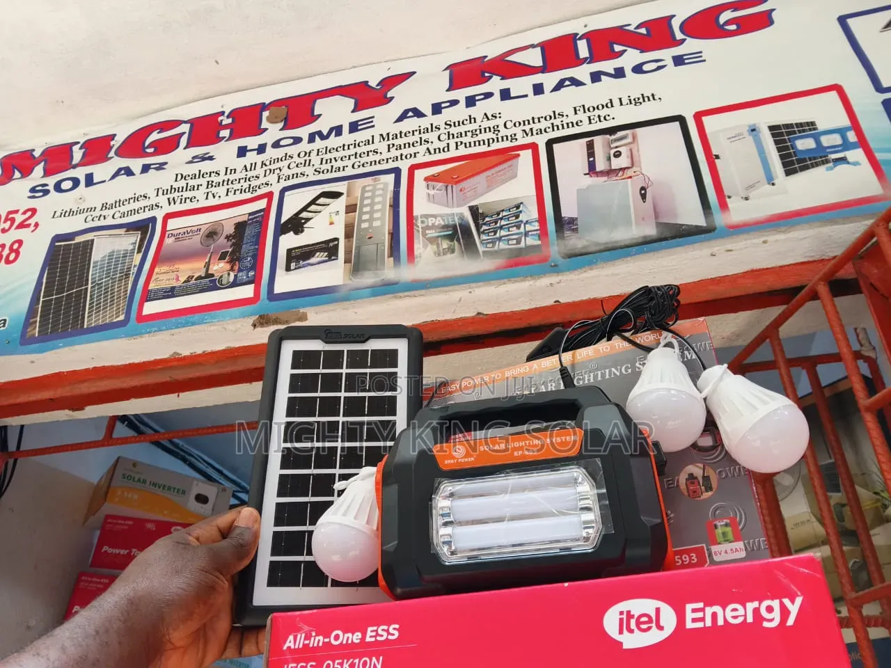 Lighting Solar System for Home