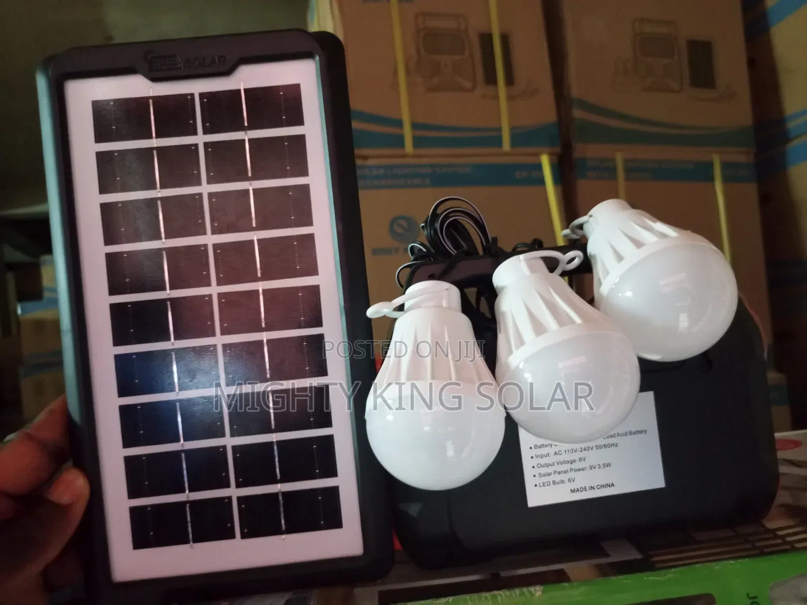 Lighting Solar System for Home