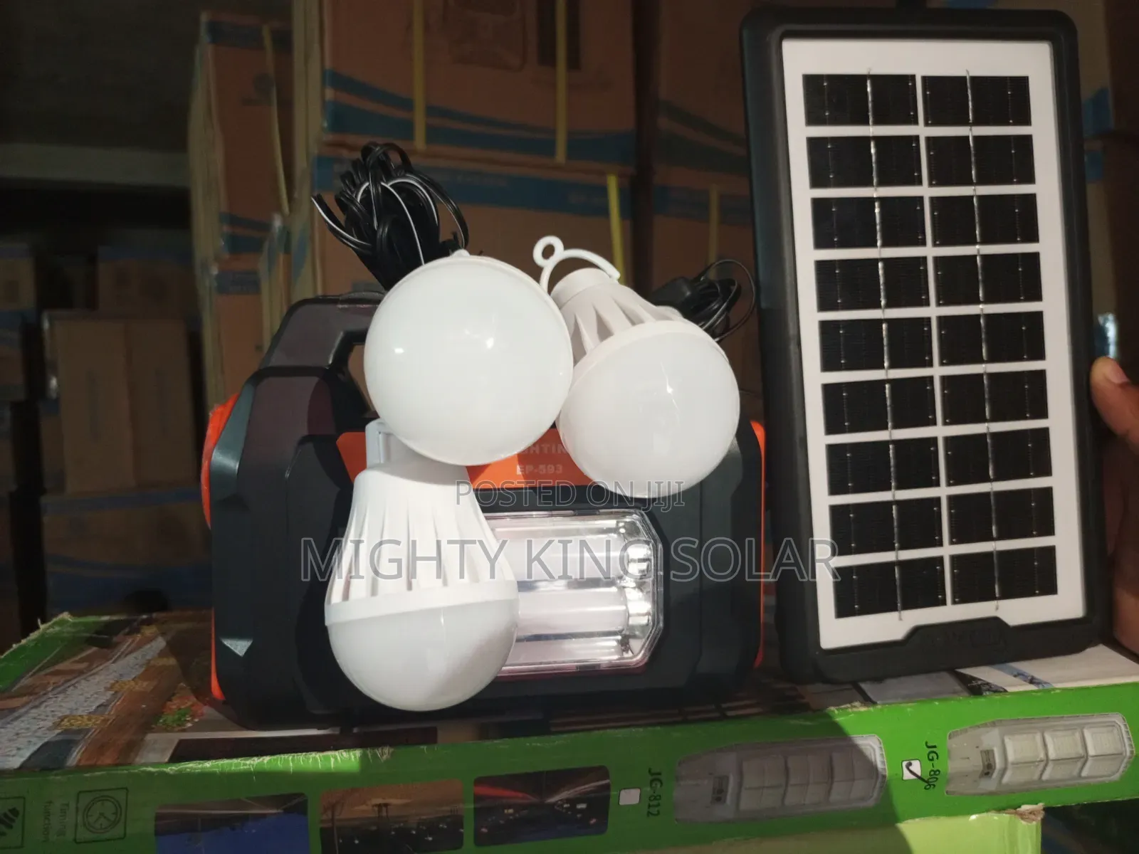 Lighting Solar System for Home