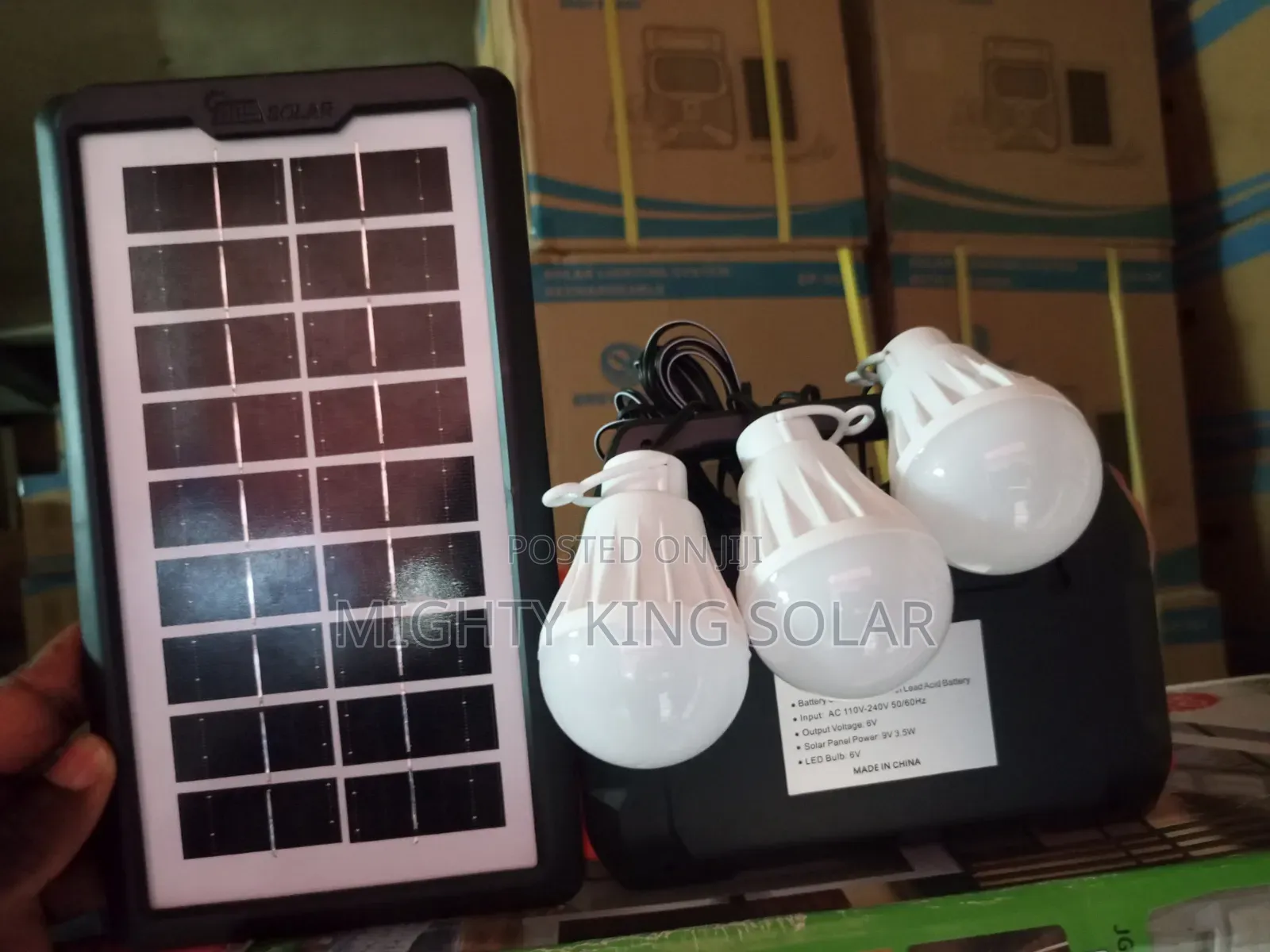 Lighting Solar System for Home