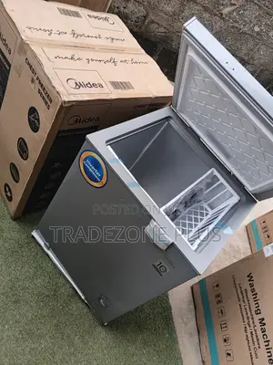 Midea 142L Grey Deep Freezer – Inverter