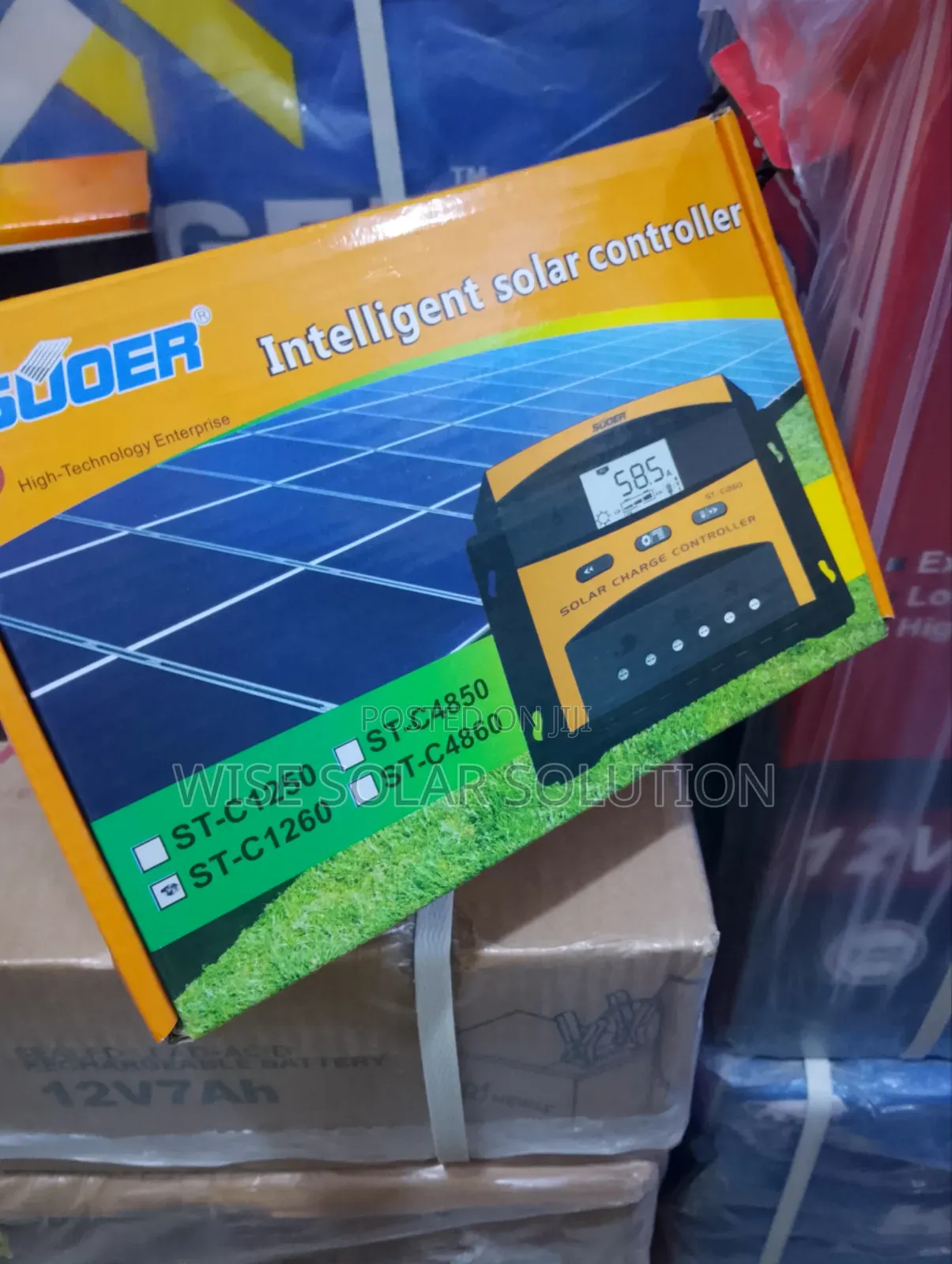Suoer Intelligent Solar Controller ST-C1250