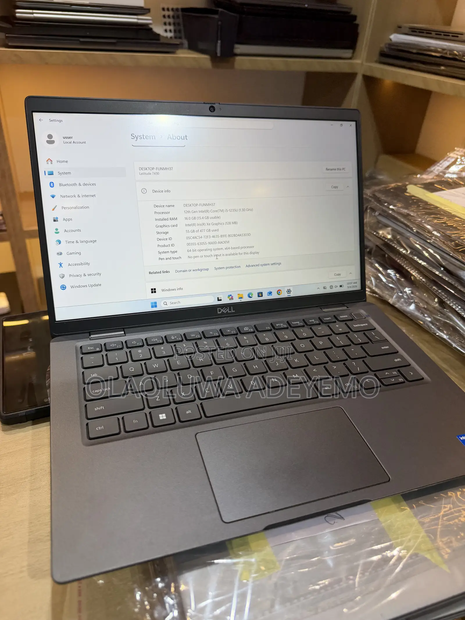 Laptop Dell Latitude 7430 16GB Intel Core i5 SSD 500GB