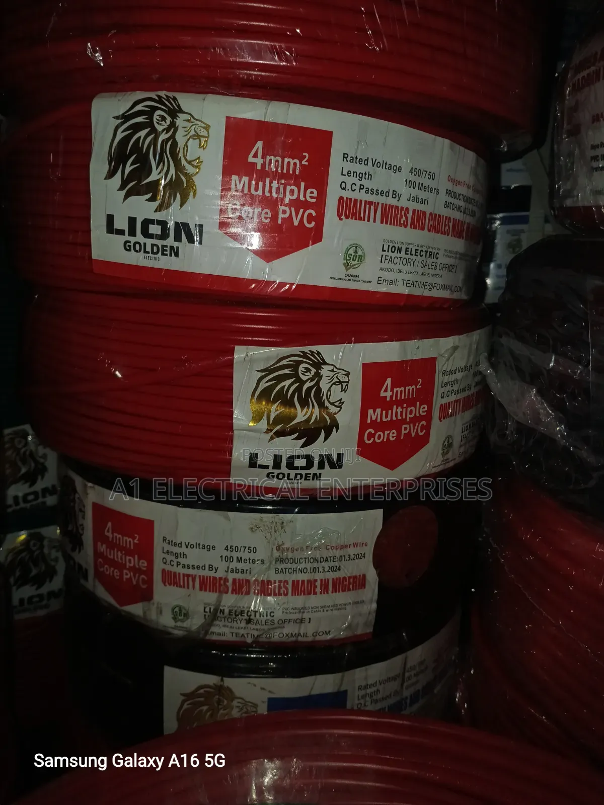 4mm Single Cable