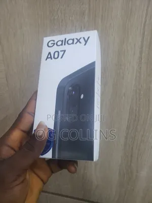New Samsung Galaxy A07 128 GB Black
