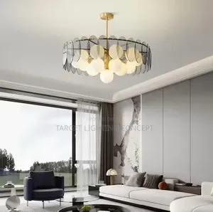 Glass Cover Chandelier
