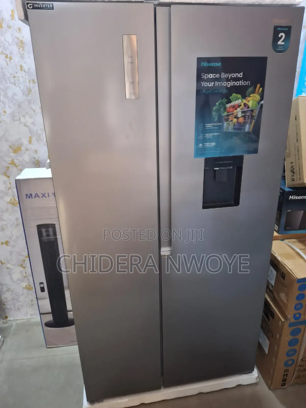 Hisense Side by Side Refrigerator