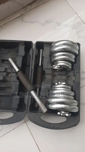 20kg Chrome Dumbell Set