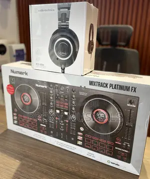 Numark Mixtrack Platinum Fx & Ath M50x Headphone