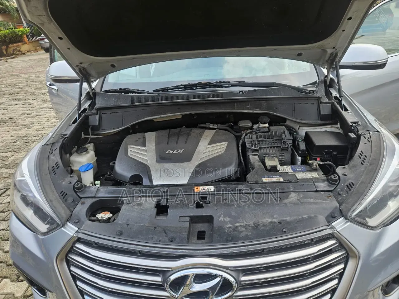 Hyundai Santa Fe 2017 Silver