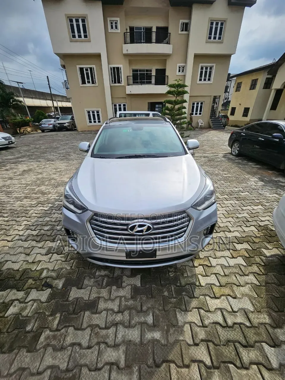Hyundai Santa Fe 2017 Silver