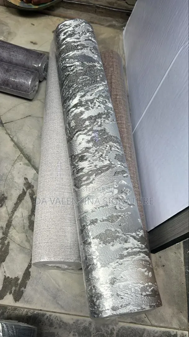 High Unique Fabric Wall Paper..