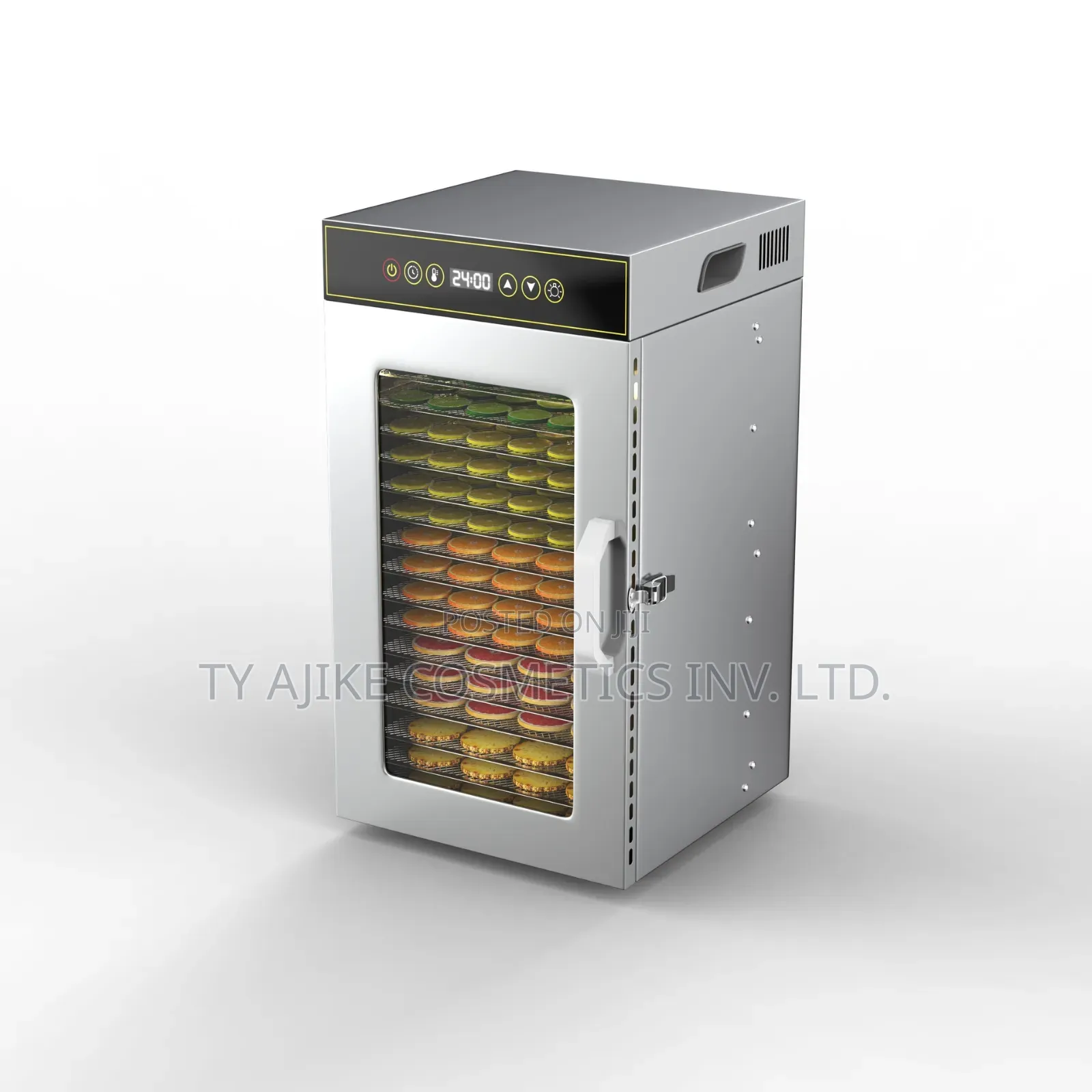 18 Tray Rack Double Layer Touch Operation Food Dehydrator