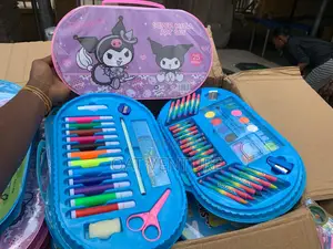 75-Piece Kids Super Mega Art Set & Painting Kit With Zipper Carry Case