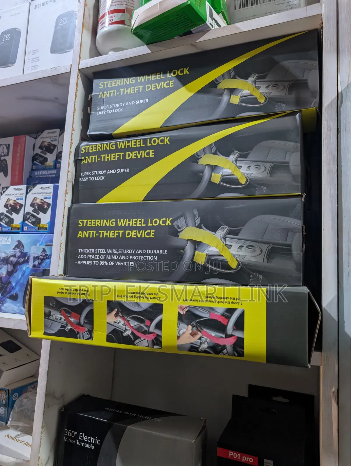 Steering Wheel Lock. Bulk