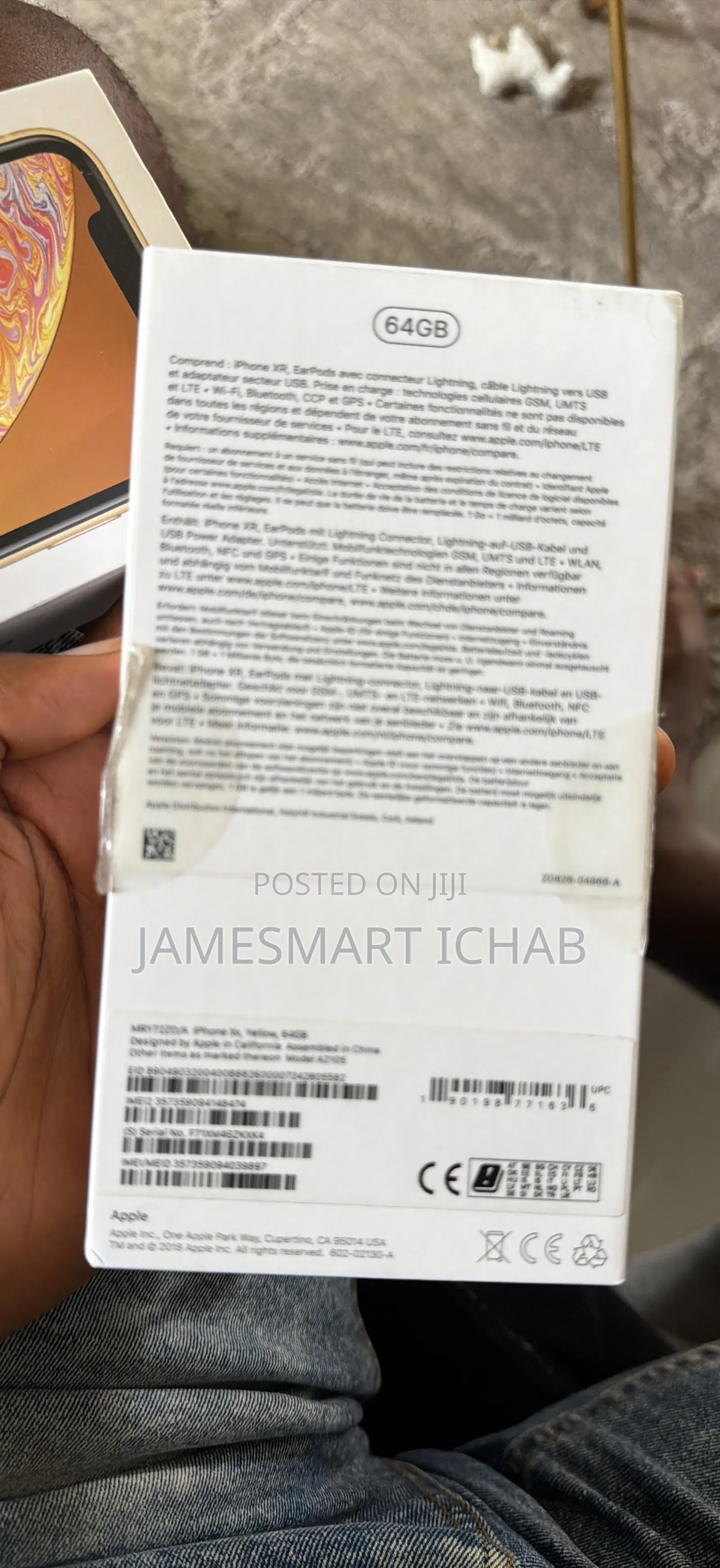 Apple iPhone XR 64 GB Yellow