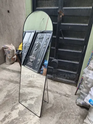 Black Free Standing Mirror