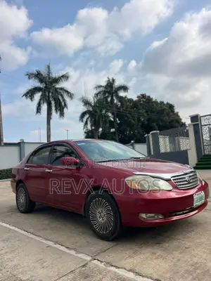 Toyota Corolla 2004 Red