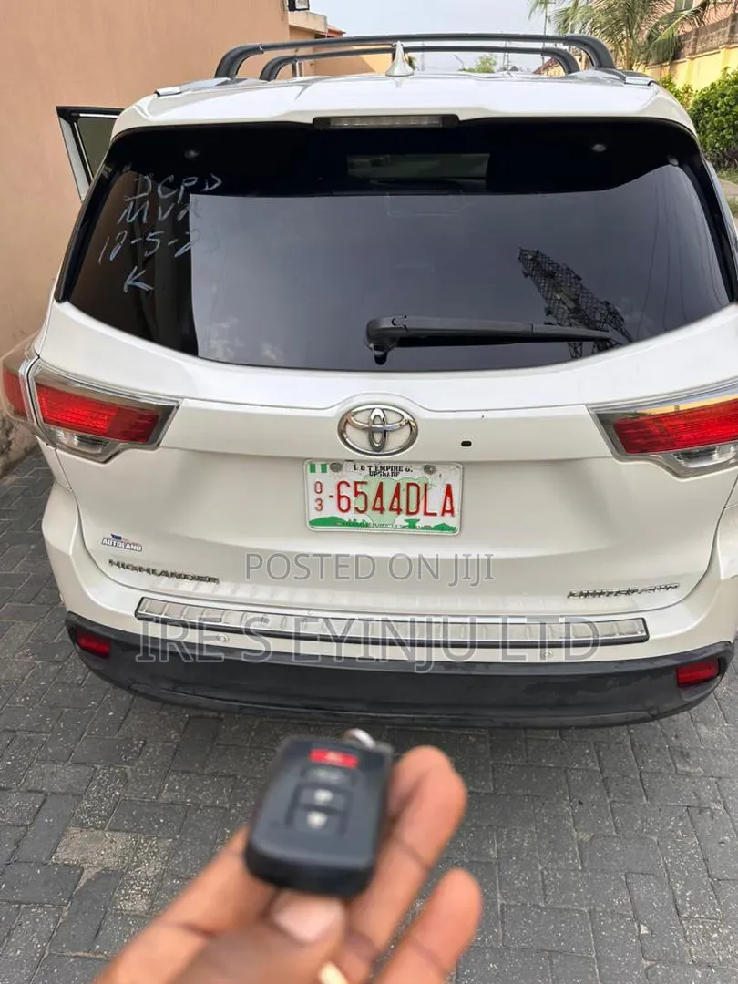Toyota Highlander 2016 White