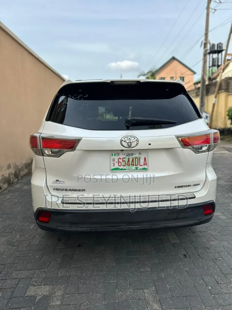 Toyota Highlander 2016 White