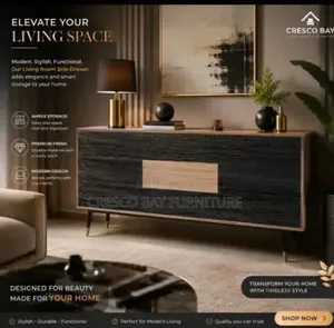 Luxury Modern Living Room Side Storge Drawer