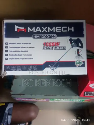 Maxmech Electric Hand Mixer 1000w for Wide Range of Scenarios