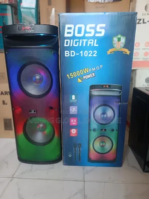 Boss Digital Bd-1022 15000w p.m.p.o Party Speaker