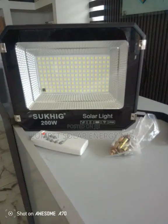 SUKHIG 200W Solar Flood Light Nigeria