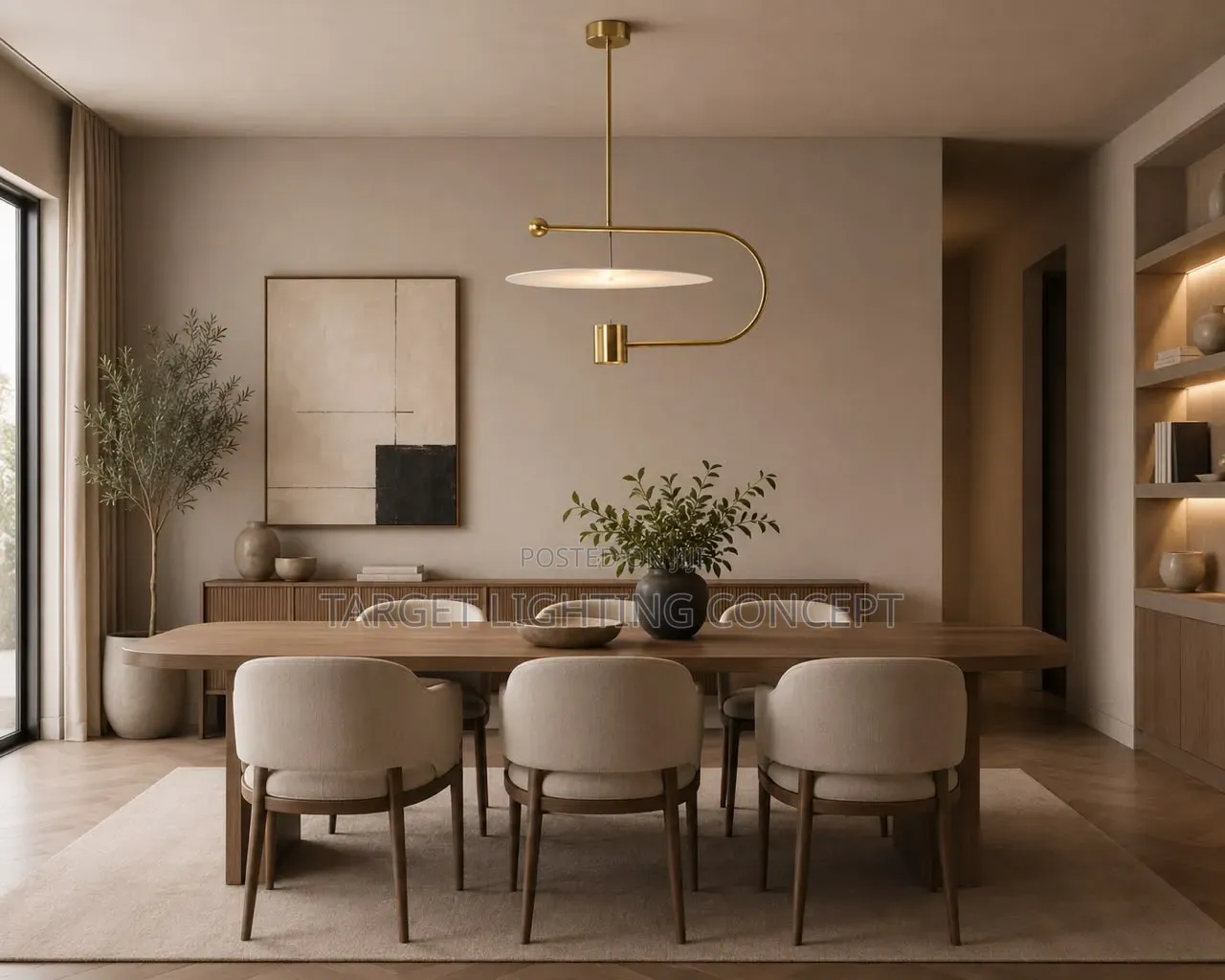 Standing Nordic Pendant Light