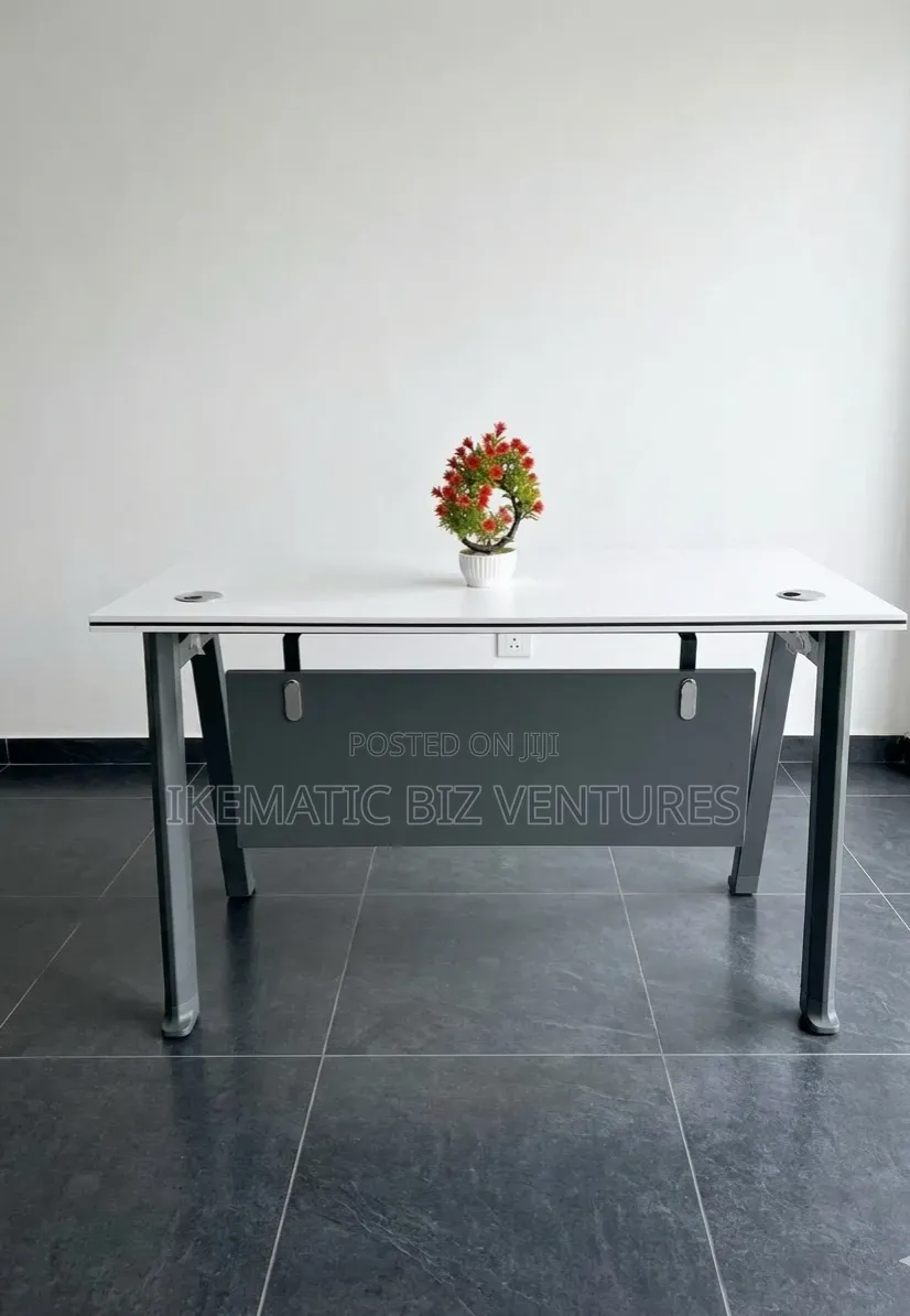 Modern White Office Desk